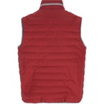 Gilet imbottito con tasche in rosso Brunello Cucinelli - uomo 