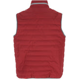 Gilet imbottito con tasche in rosso Brunello Cucinelli - uomo 