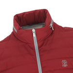 Gilet imbottito con tasche in rosso Brunello Cucinelli - uomo 