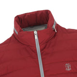 Gilet imbottito con tasche in rosso Brunello Cucinelli - uomo 