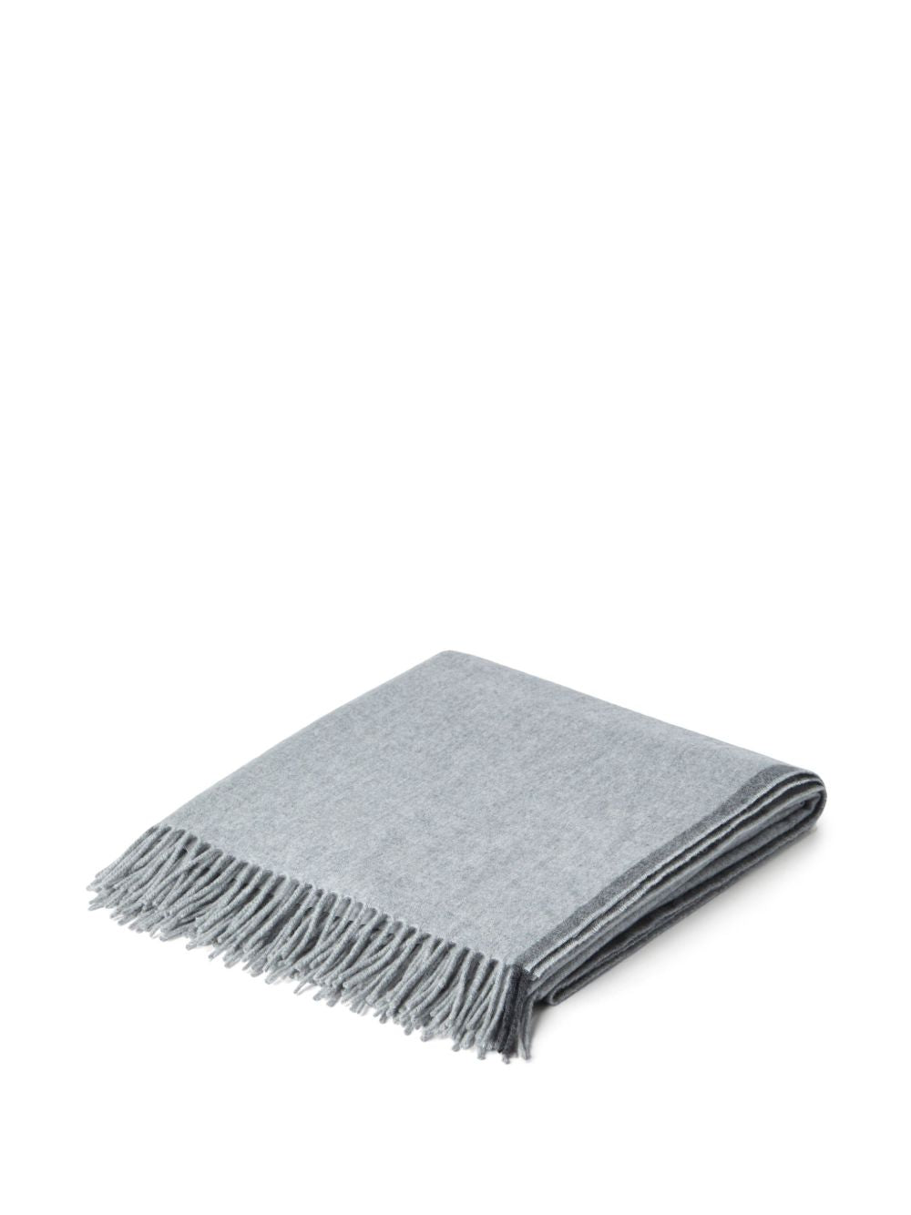 Coperta in cashmere in grigio Brunello cucinelli - donna 