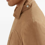 Giacca in camoscio in marrone Brunello cucinelli - uomo 
