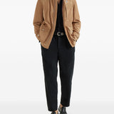 Giacca in camoscio in marrone Brunello cucinelli - uomo 