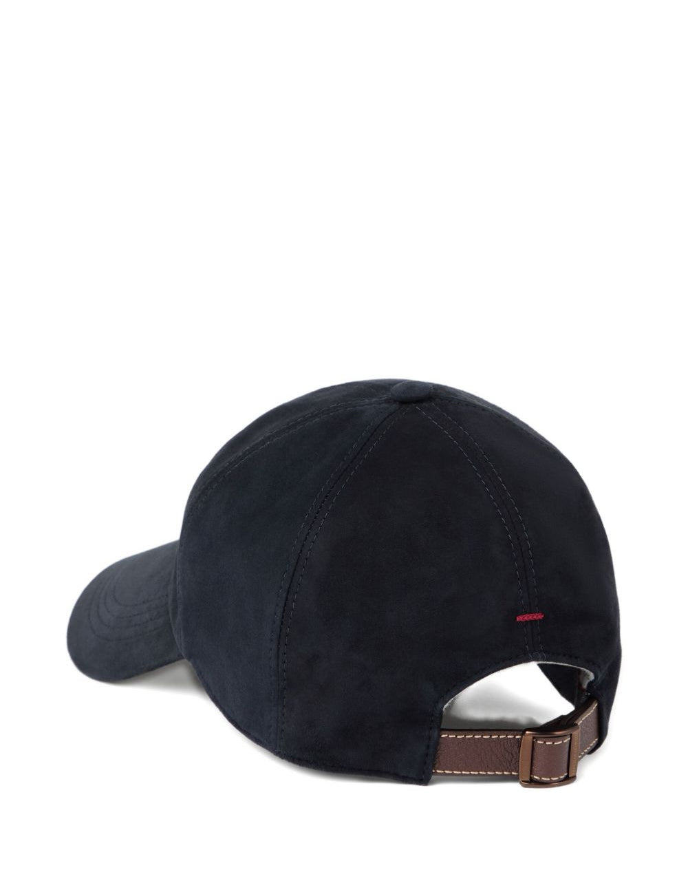 Cappello da baseball con logo ricamato in blu Brunello cucinelli - uomo 
