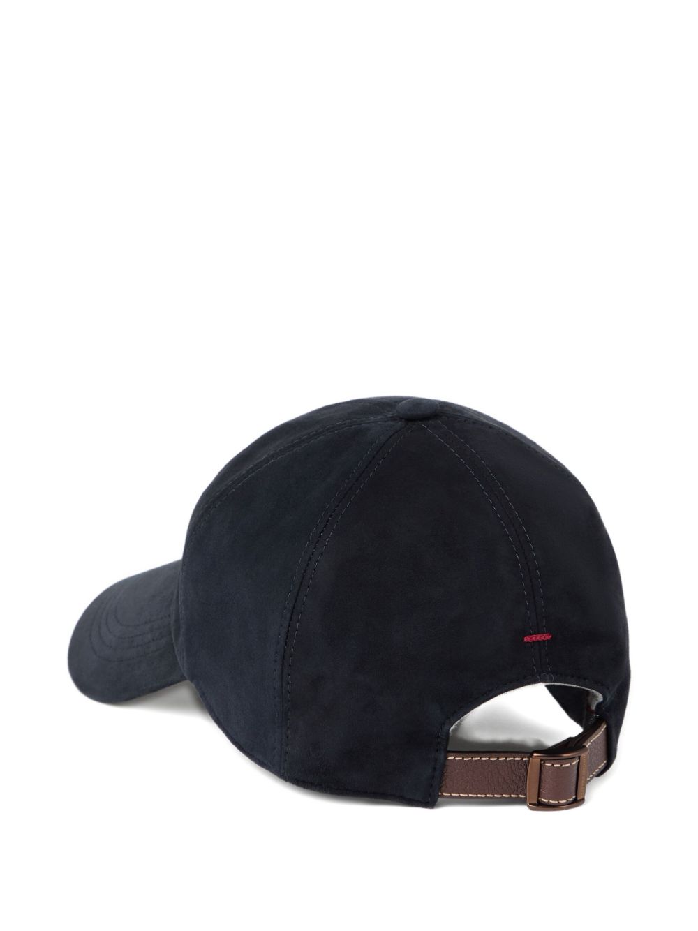 Cappello da baseball con logo ricamato in blu Brunello cucinelli - uomo 