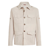 Giacca leggera idrorepellente in beige 