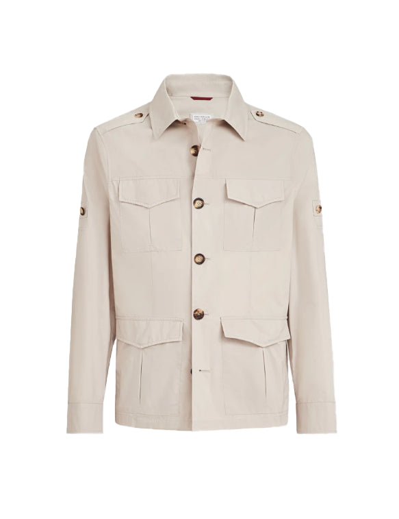 Giacca leggera idrorepellente in beige 