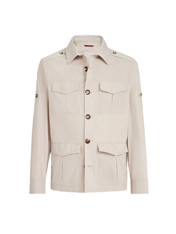 Giacca leggera idrorepellente in beige 