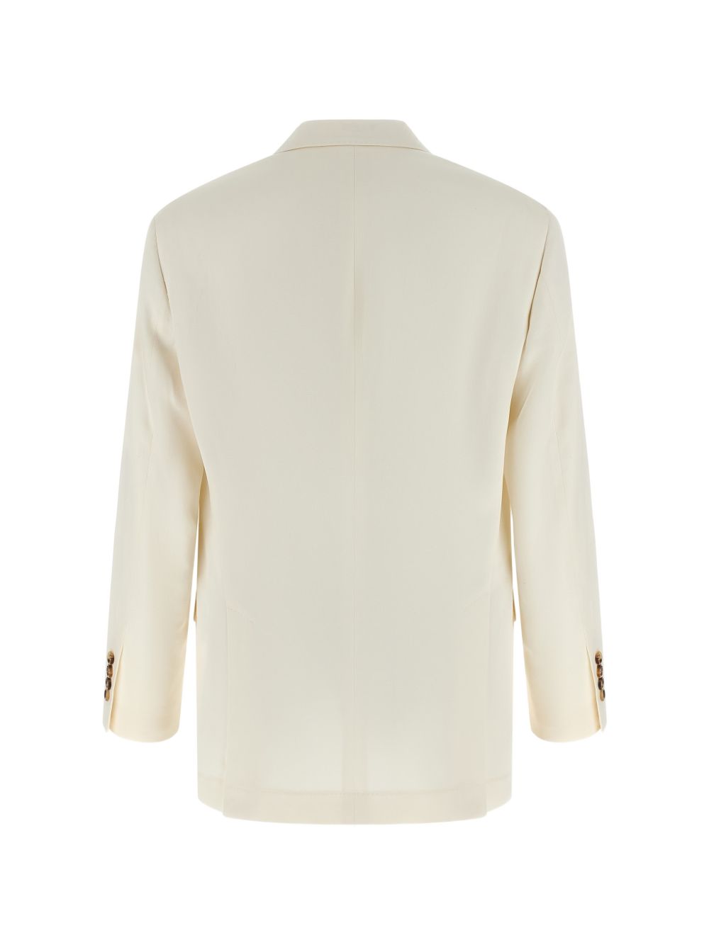 Blazer doppiopetto in beige Brunello cucinelli - uomo 