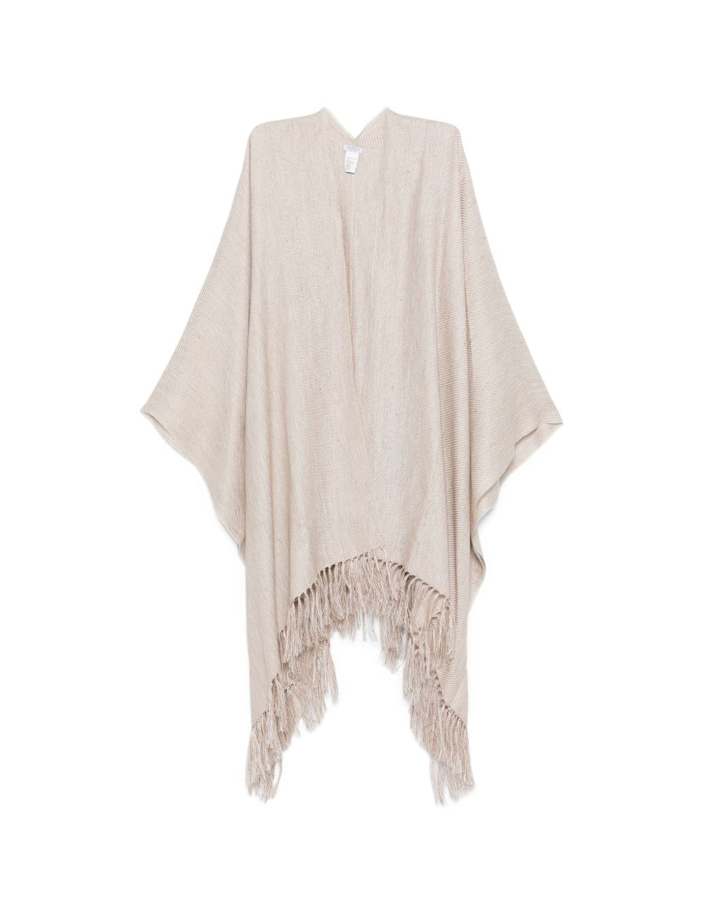 Sciarpa con frange in marrone Brunello cucinelli - donna 