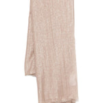 Sciarpa con frange in rosa Brunello cucinelli - donna 
