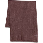 Sciarpa con frange in viola Brunello cucinelli - uomo 