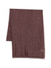 Men's Brunello Cucinelli fringed scarf in purple