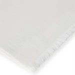 Sciarpa oversize con frange in bianco Brunello cucinelli - donna 