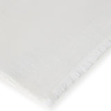 Sciarpa oversize con frange in bianco Brunello cucinelli - donna 