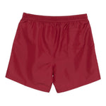 Costume da bagno con coulisse e logo in rosso Brunello cucinelli - uomo 