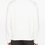 Felpa con zip in bianco Brunello cucinelli - uomo 
