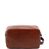 Beauty case in pelle in marrone Brunello cucinelli - uomo 