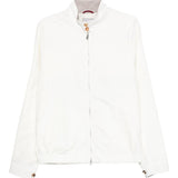 Giacca con zip antivento in bianco Brunello cucinelli - uomo 