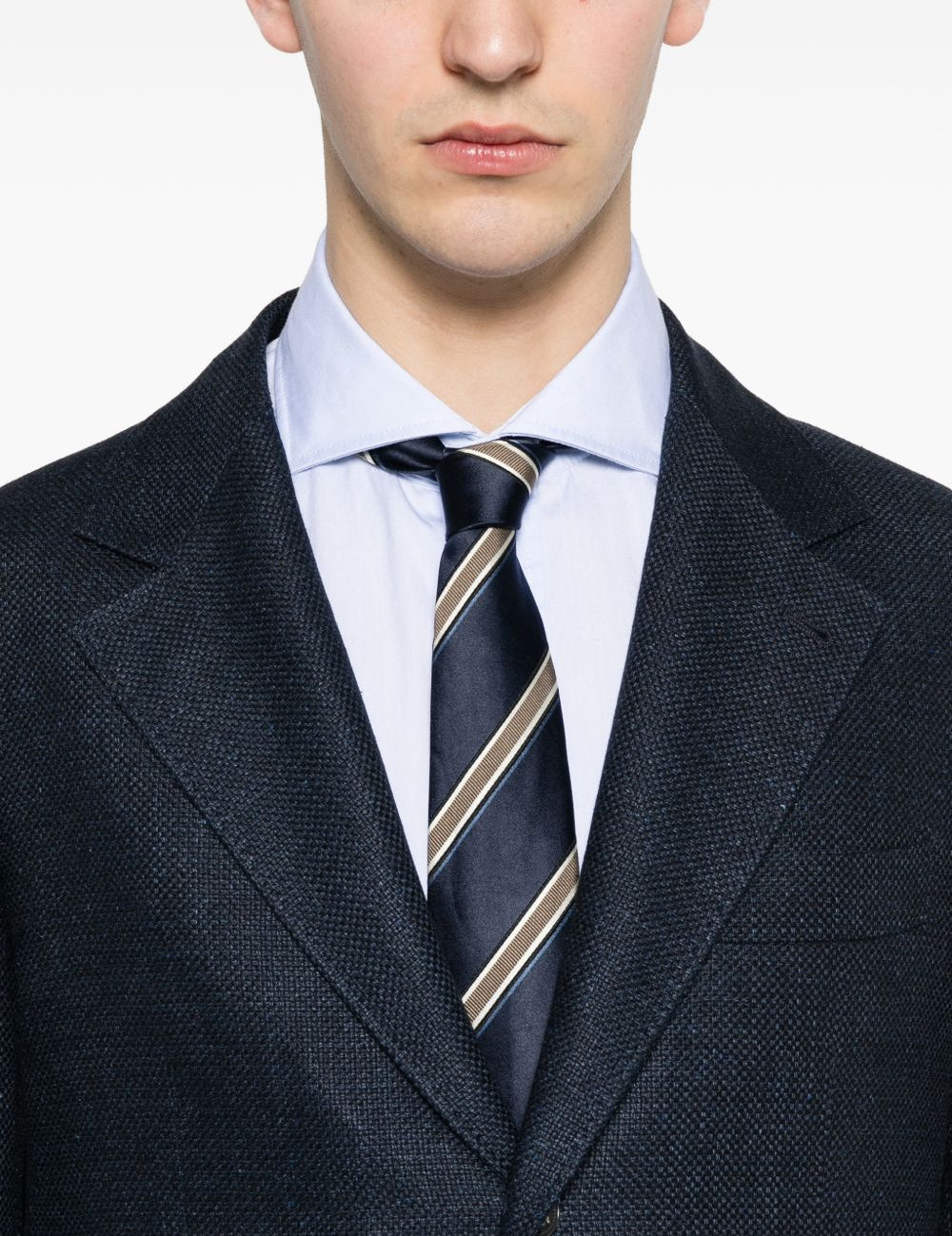 Completo monopetto due pezzi in blu Brunello cucinelli - uomo 