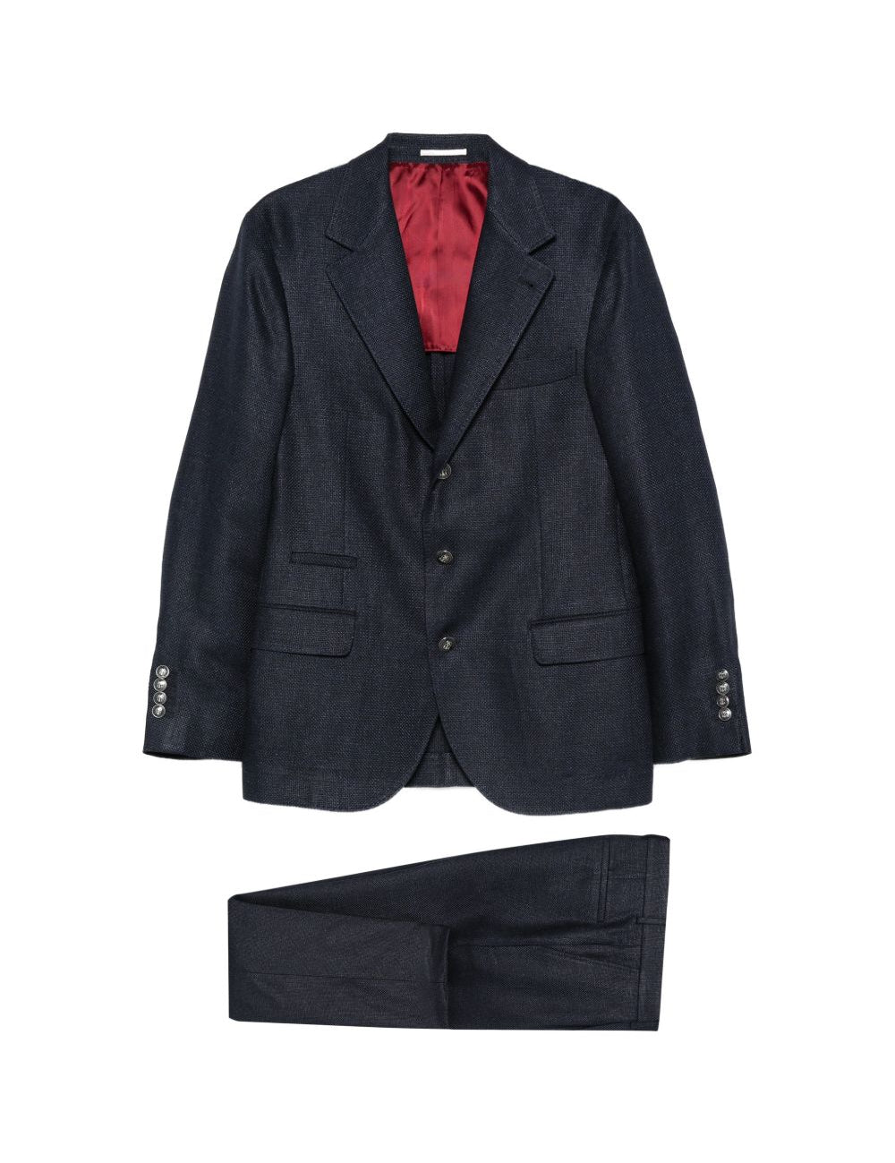 Completo monopetto due pezzi in blu Brunello cucinelli - uomo 