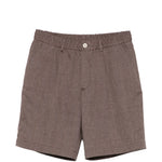 Pantaloncini con elastico in vita in marrone Brunello cucinelli - uomo 
