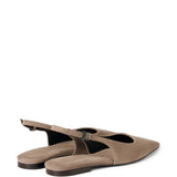 Ballerine con cinturino posteriore in marrone Brunello cucinelli - donna 