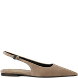 Ballerine con cinturino posteriore in marrone Brunello cucinelli - donna 