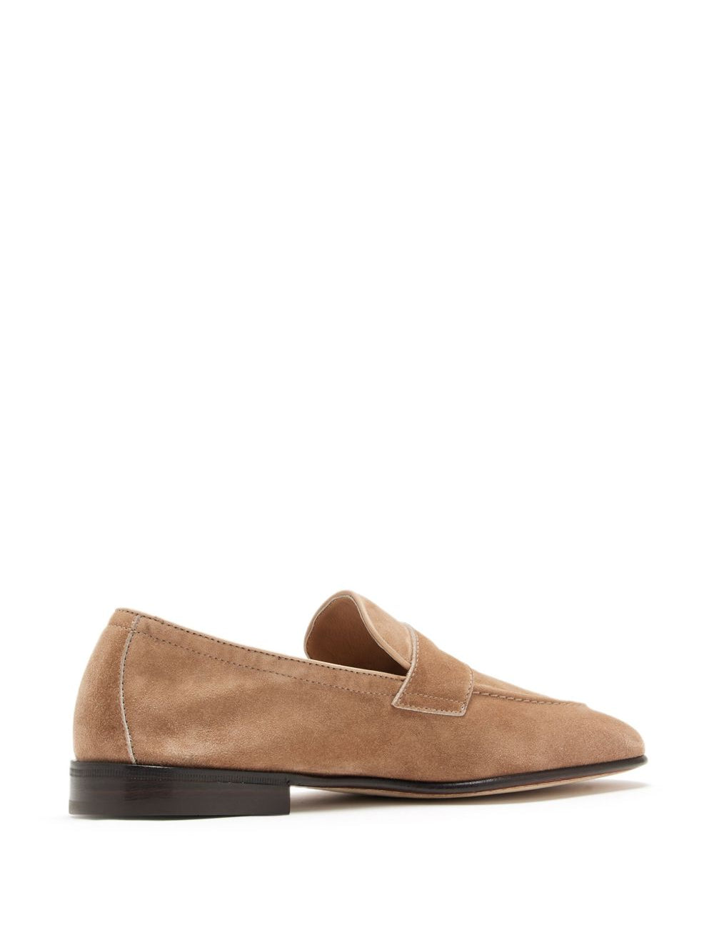 Mocassini penny in marrone Brunello cucinelli - uomo 