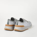 Sneakers in maglia in grigio Brunello cucinelli - uomo 