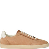 Sneakers in camoscio in beige Brunello cucinelli - uomo 