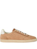 Men's Brunello Cucinelli beige suede sneakers