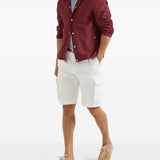 Sneakers in camoscio in beige Brunello cucinelli - uomo 