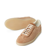 Sneakers in camoscio in beige Brunello cucinelli - uomo 
