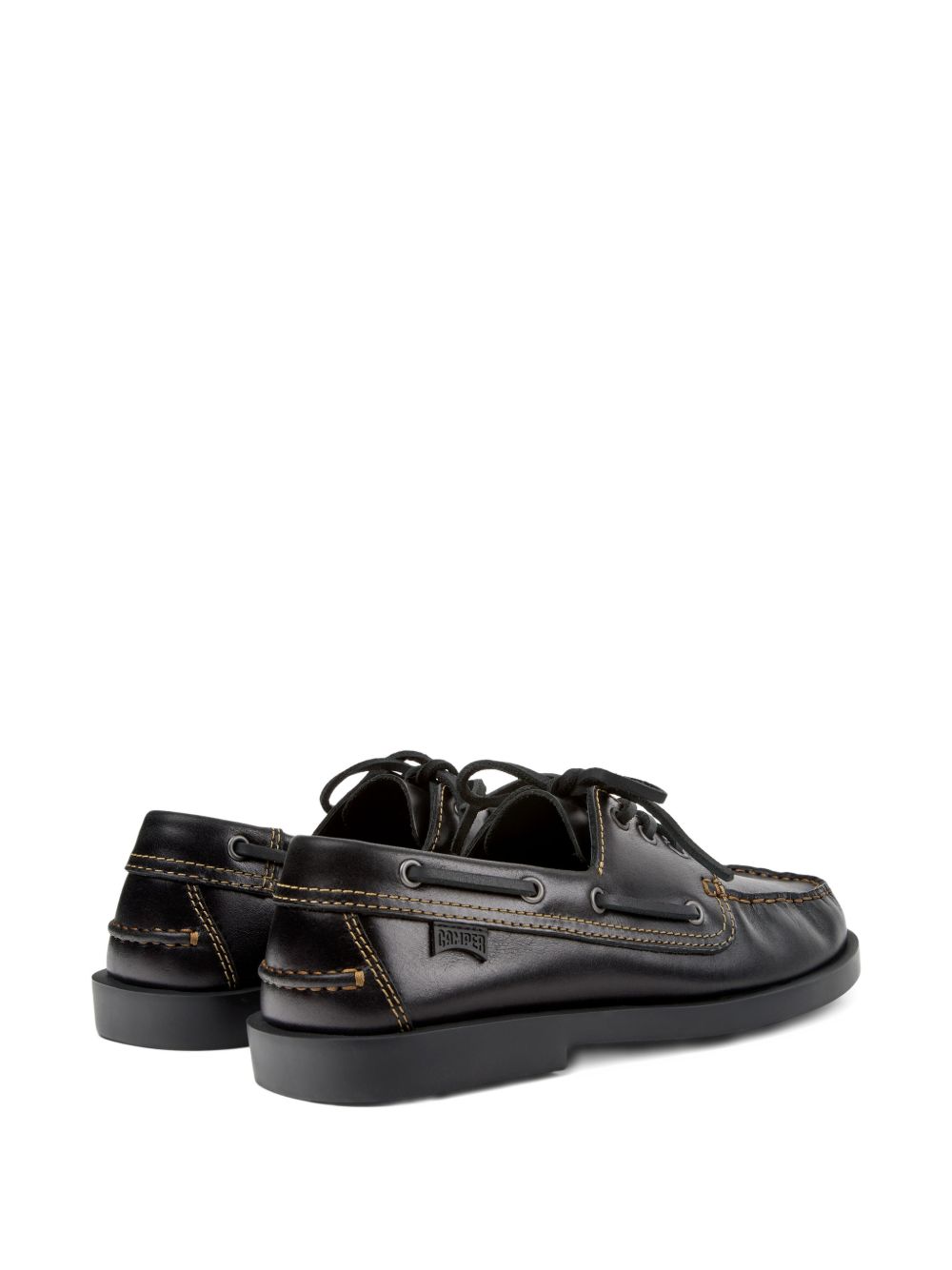 Mocassini Stringate Don in nero Camper - uomo 