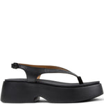 Sandali Tasha con fibbia in nero Camper - donna 