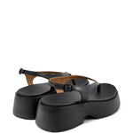 Sandali Tasha con fibbia in nero Camper - donna 