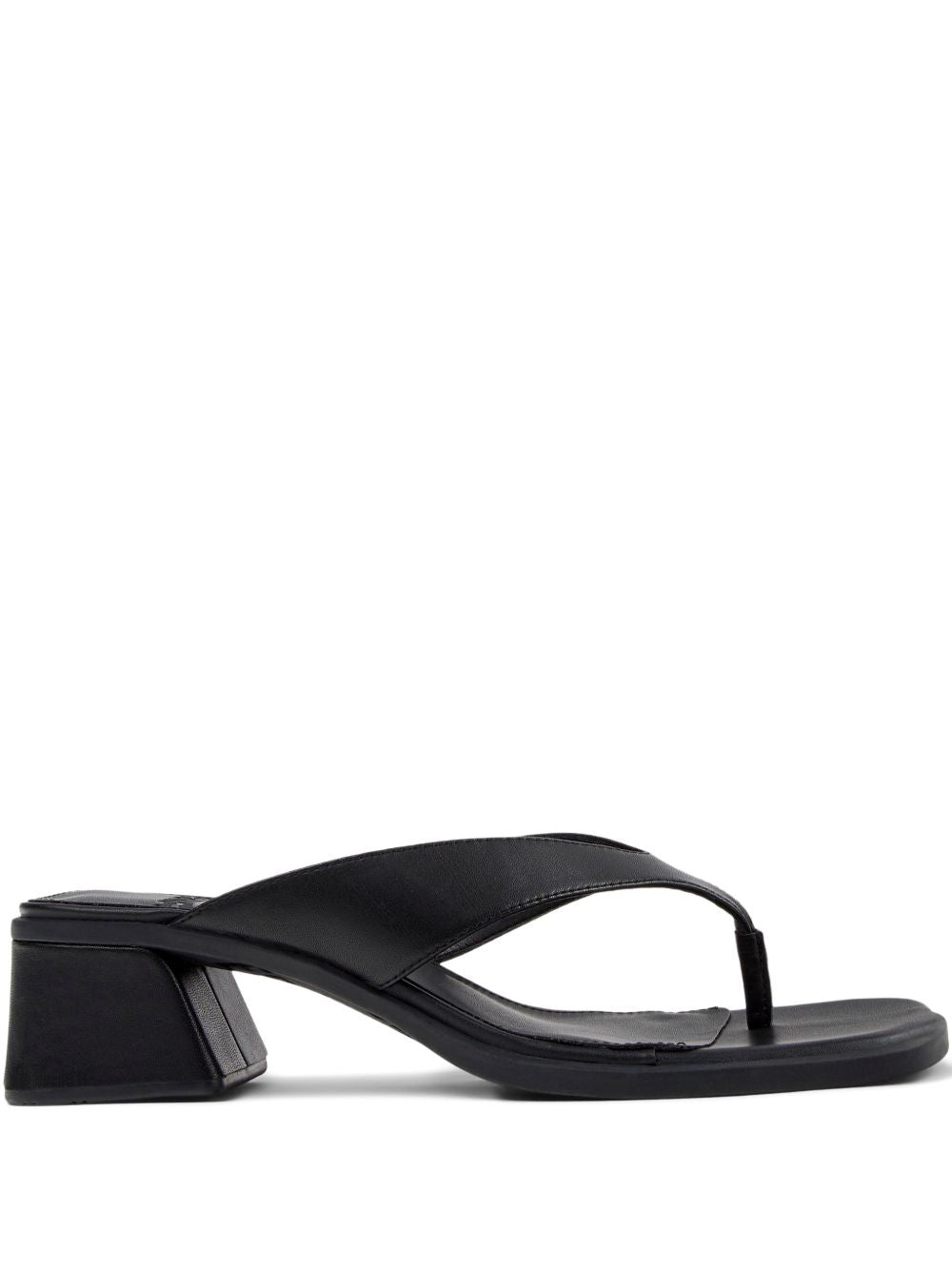 Sandali Kora in pelle in nero Camper - donna 
