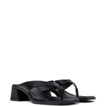 Sandali Kora in pelle in nero Camper - donna 