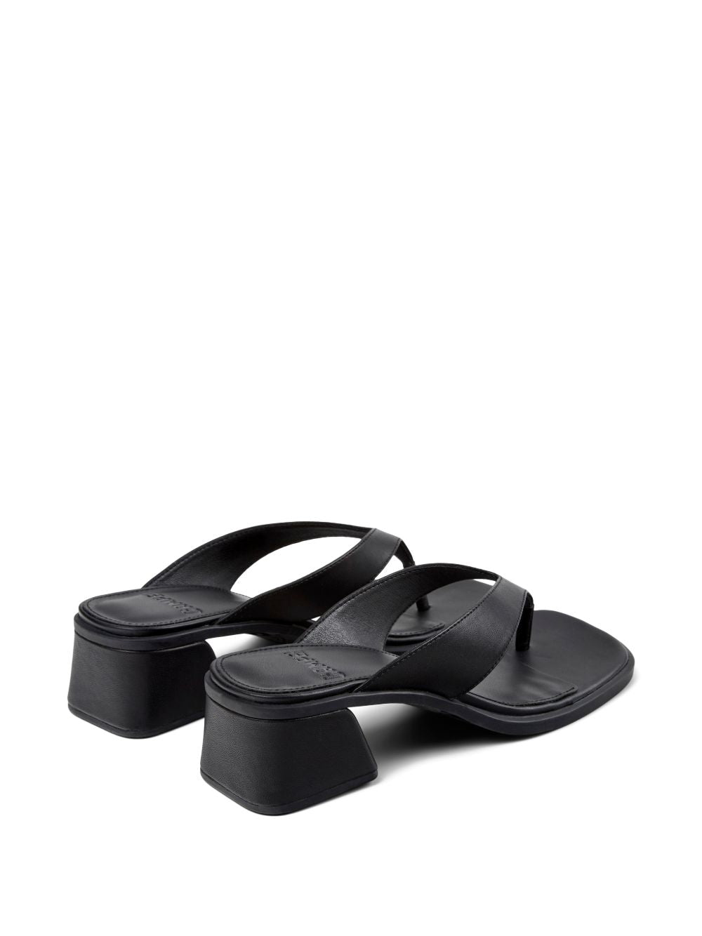 Sandali Kora in pelle in nero Camper - donna 