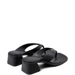 Sandali Kora in pelle in nero Camper - donna 