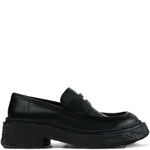 Mocassini con plateau e cinturino in nero Camper lab - uomo 