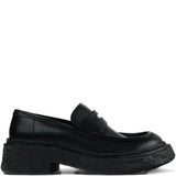 Mocassini con plateau e cinturino in nero Camper lab - uomo 