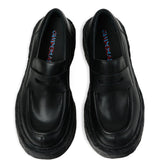 Mocassini con plateau e cinturino in nero Camper lab - uomo 