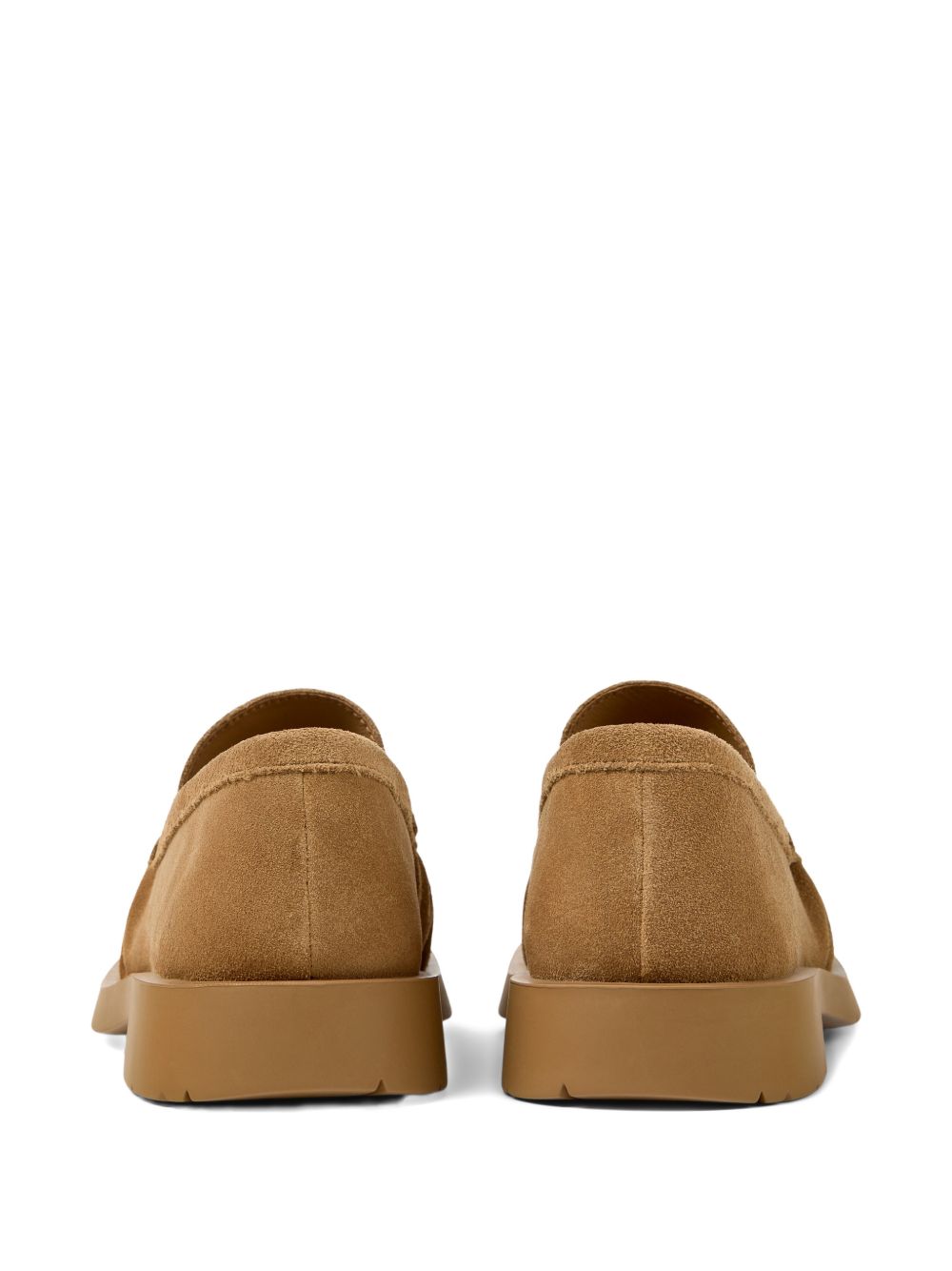 Mocassini con volant in marrone Camper lab - uomo 