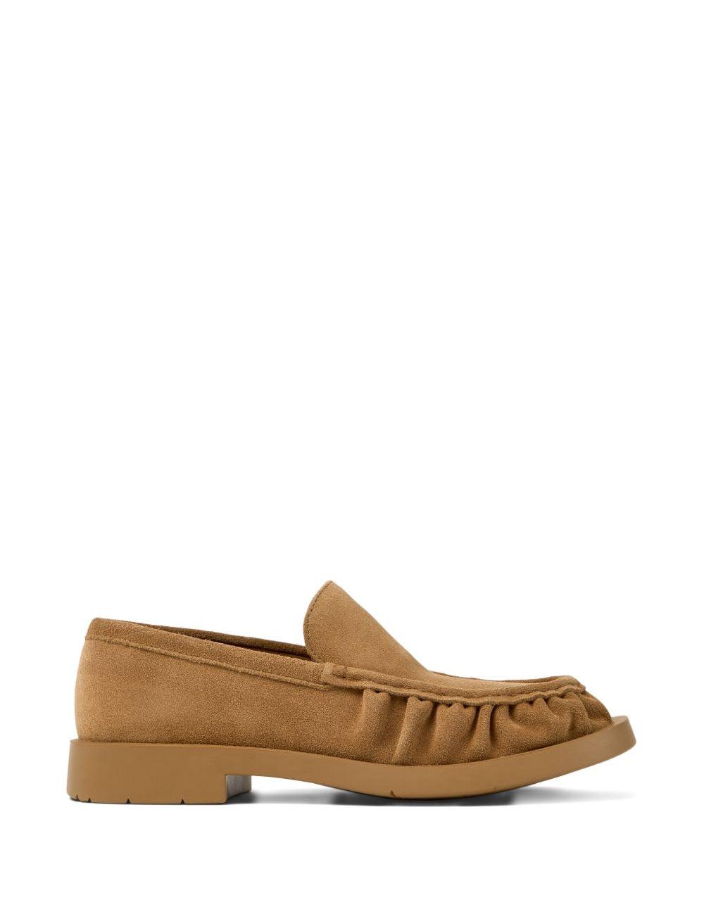 Mocassini con volant in marrone Camper lab - uomo 