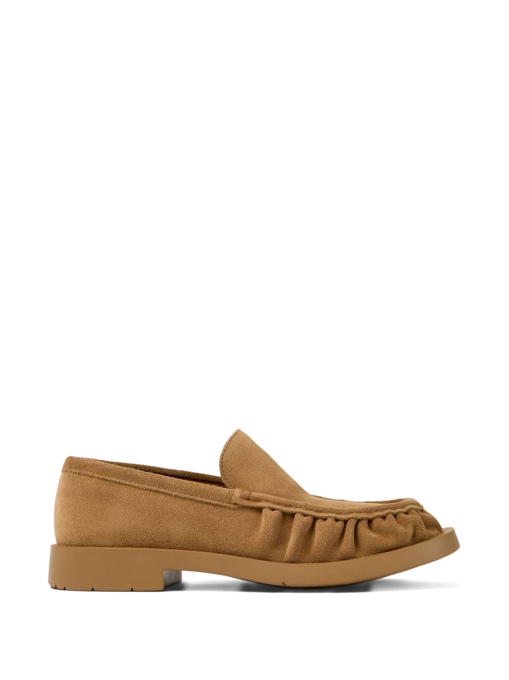 Mocassini con volant in marrone Camper lab - uomo 