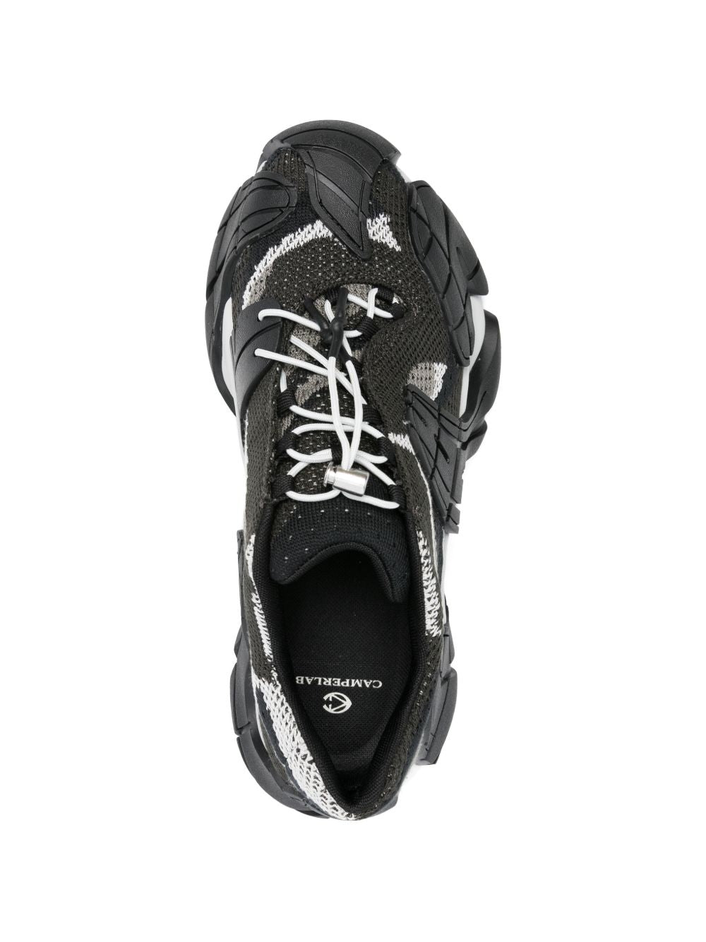Sneakers con stampa TORMENTA in nero Camper lab - uomo 