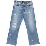 Jeans con effetto vissuto in blu Carne bollente - uomo 