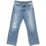 Jeans con effetto vissuto in blu Carne bollente - uomo 